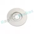 Jeu de 2 disques de frein avant RAP BRAKES R-D0703C - Visuel 3