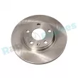 Jeu de 2 disques de frein avant RAP BRAKES R-D0704 - Visuel 1