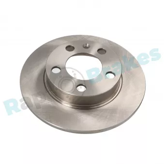 Jeu de 2 disques de frein arrière RAP BRAKES R-D0705