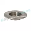 Jeu de 2 disques de frein arrière RAP BRAKES R-D0705 - Visuel 3