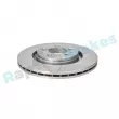 Jeu de 2 disques de frein avant RAP BRAKES R-D0706C - Visuel 2
