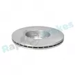 Jeu de 2 disques de frein avant RAP BRAKES R-D0706C - Visuel 3