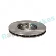 Jeu de 2 disques de frein avant RAP BRAKES R-D0707 - Visuel 3