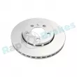 Jeu de 2 disques de frein avant RAP BRAKES R-D0707C - Visuel 1