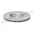 Jeu de 2 disques de frein avant RAP BRAKES R-D0707C - Visuel 3