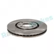 Jeu de 2 disques de frein avant RAP BRAKES R-D0709 - Visuel 2