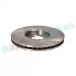 Jeu de 2 disques de frein avant RAP BRAKES R-D0709 - Visuel 3