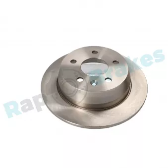Jeu de 2 disques de frein arrière RAP BRAKES R-D0710