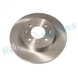 Jeu de 2 disques de frein avant RAP BRAKES R-D0711 - Visuel 1