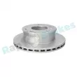 Jeu de 2 disques de frein avant RAP BRAKES R-D0713C - Visuel 2