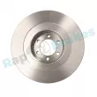 Jeu de 2 disques de frein avant RAP BRAKES R-D0714 - Visuel 2