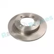Jeu de 2 disques de frein arrière RAP BRAKES R-D0716 - Visuel 1