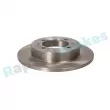 Jeu de 2 disques de frein arrière RAP BRAKES R-D0716 - Visuel 2