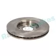 Jeu de 2 disques de frein avant RAP BRAKES R-D0718 - Visuel 3