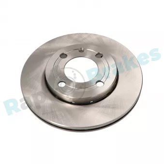 Jeu de 2 disques de frein avant RAP BRAKES R-D0720