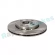 Jeu de 2 disques de frein avant RAP BRAKES R-D0720 - Visuel 2