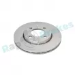 Jeu de 2 disques de frein avant RAP BRAKES R-D0720C - Visuel 2