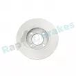 Jeu de 2 disques de frein avant RAP BRAKES R-D0720C - Visuel 3