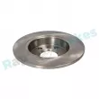 Jeu de 2 disques de frein arrière RAP BRAKES R-D0723 - Visuel 3