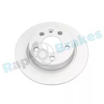 Jeu de 2 disques de frein arrière RAP BRAKES R-D0723C