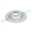 Jeu de 2 disques de frein arrière RAP BRAKES R-D0723C - Visuel 2