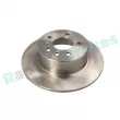 Jeu de 2 disques de frein arrière RAP BRAKES R-D0725 - Visuel 1