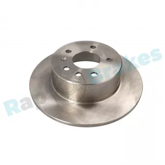 Jeu de 2 disques de frein arrière RAP BRAKES R-D0725