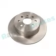 Jeu de 2 disques de frein arrière RAP BRAKES R-D0726 - Visuel 1
