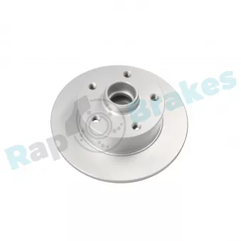 Jeu de 2 disques de frein arrière RAP BRAKES R-D0727C