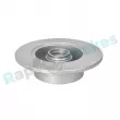 Jeu de 2 disques de frein arrière RAP BRAKES R-D0727C - Visuel 3