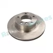 Jeu de 2 disques de frein avant RAP BRAKES R-D0728 - Visuel 1