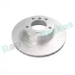 Jeu de 2 disques de frein avant RAP BRAKES R-D0728C - Visuel 1