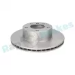 Jeu de 2 disques de frein avant RAP BRAKES R-D0728C - Visuel 2