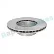 Jeu de 2 disques de frein avant RAP BRAKES R-D0728C - Visuel 3