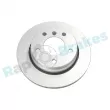 Jeu de 2 disques de frein arrière RAP BRAKES R-D0730C - Visuel 1