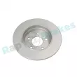 Jeu de 2 disques de frein arrière RAP BRAKES R-D0736C - Visuel 3