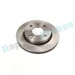 Jeu de 2 disques de frein avant RAP BRAKES R-D0739 - Visuel 1