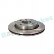 Jeu de 2 disques de frein avant RAP BRAKES R-D0739 - Visuel 2