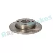 Jeu de 2 disques de frein avant RAP BRAKES R-D0740 - Visuel 2