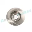 Jeu de 2 disques de frein avant RAP BRAKES R-D0744 - Visuel 3