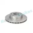 Jeu de 2 disques de frein avant RAP BRAKES R-D0747C - Visuel 2