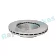 Jeu de 2 disques de frein avant RAP BRAKES R-D0747C - Visuel 3