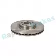 Jeu de 2 disques de frein avant RAP BRAKES R-D0752 - Visuel 2
