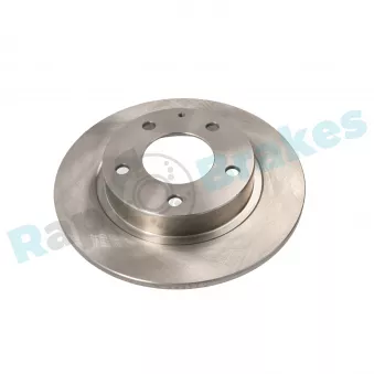 Jeu de 2 disques de frein arrière RAP BRAKES R-D0757