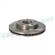 Jeu de 2 disques de frein avant RAP BRAKES R-D0758 - Visuel 2