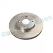 Jeu de 2 disques de frein avant RAP BRAKES R-D0760 - Visuel 1