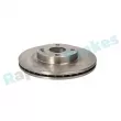 Jeu de 2 disques de frein avant RAP BRAKES R-D0760 - Visuel 2