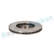 Jeu de 2 disques de frein avant RAP BRAKES R-D0760 - Visuel 3