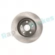 Jeu de 2 disques de frein avant RAP BRAKES R-D0765 - Visuel 3