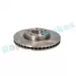 Jeu de 2 disques de frein avant RAP BRAKES R-D0769 - Visuel 2